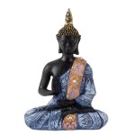 Buddha Resin Statues Sculpture H:15 x W:10.5cm 3495 - 1